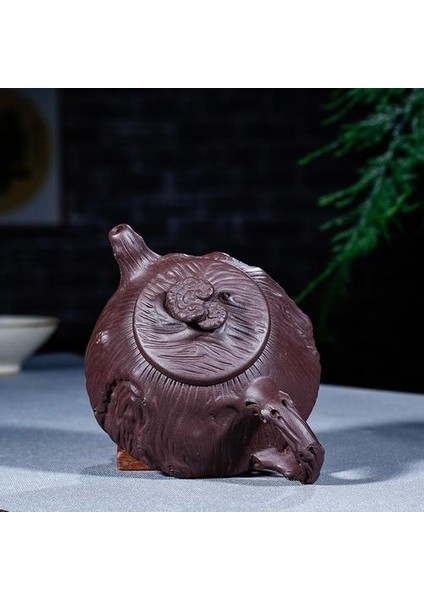 Yixing Mor Kil Çaydanlık Ham Cevhalık Mor Kil Bahar Taş Scoop Pot Kungfu Çay Seti Çaydanlık 270ML | Çaydanlıklar(Yurt Dışından)