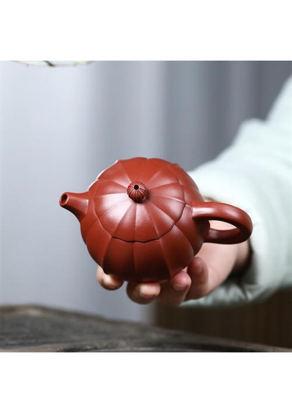 Çay Potu Mor Kil Filtresi Xishi Çaydanlıklar Güzellik Su Isıtıcısı Raw Cevheri El Yapımı Dahongpao Çay Seti Kravat Guanyin | Çaydanlıklar(Yurt Dışından)