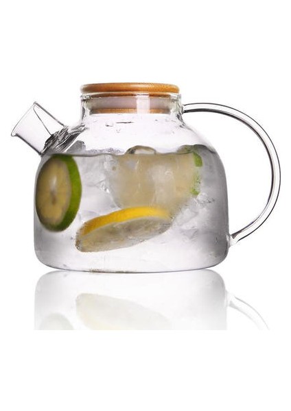 Şeffaf Borosilikat Cam Çaydanlık Isıya Dayanıklı Büyük Temizle Çay Potu Çiçek Çay Seti Puer Su Isıtıcısı Kupası Ofis Ev Aracı | Çaydanlıklar(Yurt Dışından)