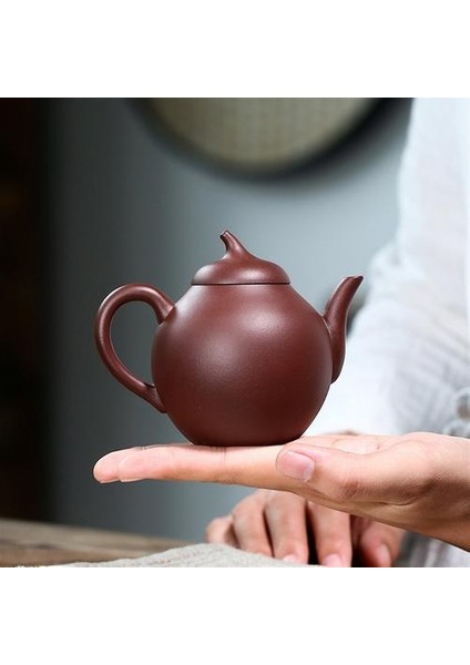 Mor Kil Çaydanlık Ünlü Ming Tarzı Çaydanlık Sonbahar Çay Seti | Çaydanlıklar(Yurt Dışından)