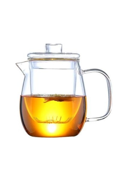 Isıya Dayanıklı Cam Çay Potu ve Bardak Seti Çin Kung Fu Çay Seti Çiçek Demlik Su Isıtıcısı Kupa Cam Çaydanlık ile Filtre Puer Çay | Teaware Setleri(Yurt Dışından)