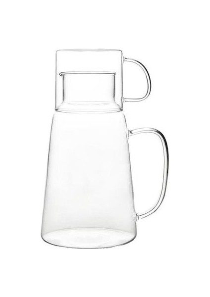 Kupası Içme Suyu Sürahi Kahve Tutucu Cam Su Sürahi Çay Su Isıtıcısı Kolu Çay Potu | Su Saksı ve su Isıtıcısı(Yurt Dışından)