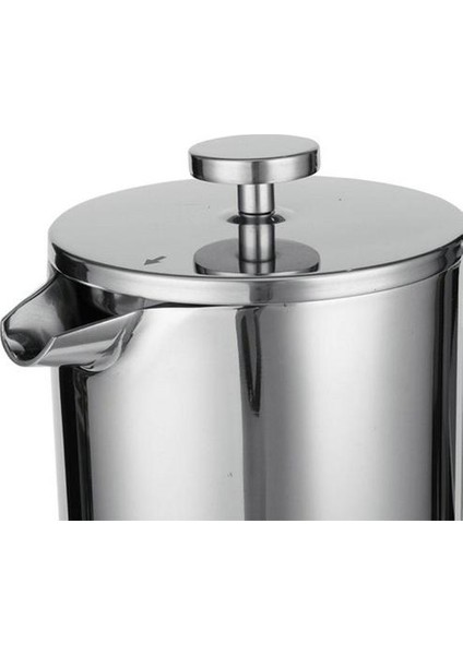 Paslanmaz Çelik Fransız Basın Kahve Makinesi Yüksek Çift Duvar U Şekilli Bacalı Kahve Presleme 2 Seviye Filtrasyon | Kahve Tencereler(Yurt Dışından) fırsatları