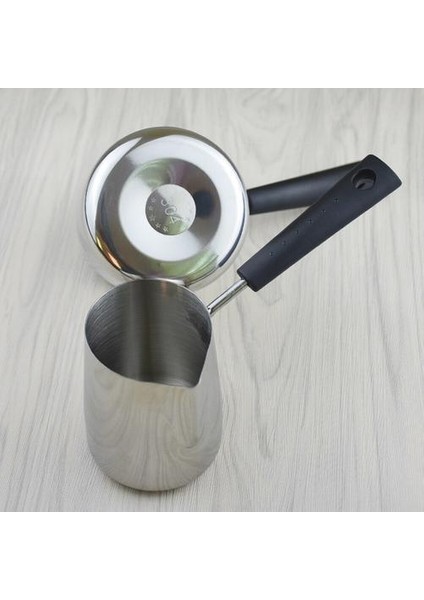 Paslanmaz Çelik Espresso Vapur Köpük Pot Latte Ters Pot Uzun Kolu Cappuccino Pot(Yurt Dışından) modelleri