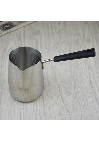 Paslanmaz Çelik Espresso Vapur Köpük Pot Latte Ters Pot Uzun Kolu Cappuccino Pot(Yurt Dışından) fırsatları