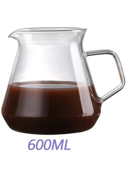 600ML Borosilikat Cam Sürahi Ev Dıy Kahve Percolator Pot Fransız Basın Makinesi Aksesuarları Hot Brew Damla Su Isıtıcısı Yeni | Kahve Tencereler(Yurt Dışından)