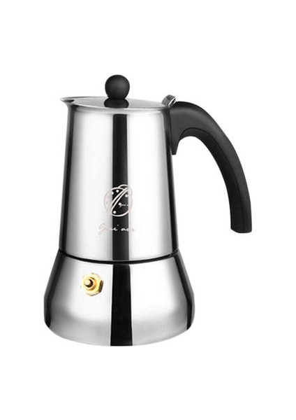 Paslanmaz Çelik Kahve Makinesi Kahve Pot Moka Pot Şofben Kahve Makineleri Su Isıtıcısı Kahve Brewer Latte Percolator Soba Kahve Araçları(Yurt Dışından)