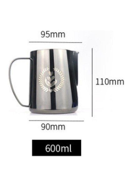 304 Paslanmaz Çelik Galvanik Keskin Burunlu Italyan Süt Çelenk Süt Köpüğü Fincan(Yurt Dışından) fırsatları