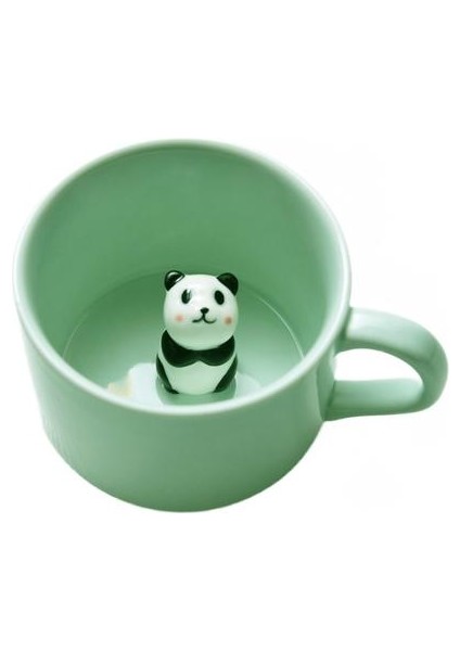 Kahve Süt Çay Seramik Kupalar 3D Hayvan Sabah Kupası ile Panda Içinde En Iyi Hediye Sabah Içecek Düğün Doğum Günleri | Bira Steins(Yurt Dışından)