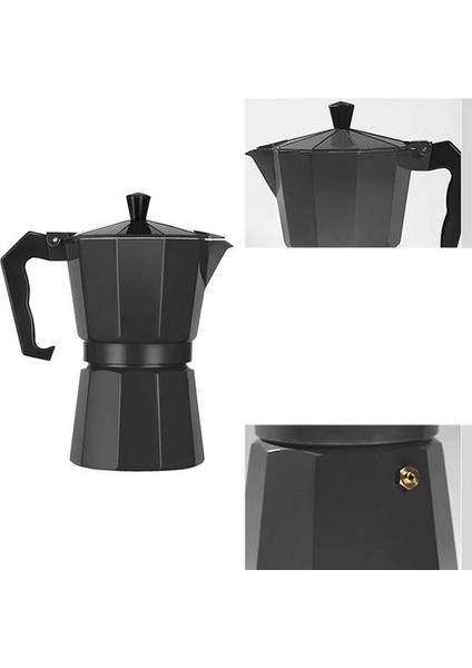 300ML Kahve Makinesi Pot, Mocha Espresso Percolator Pot, Ev / Açık Stopetop, Kahve Makinesi Araçları | Kahve Tencere(Yurt Dışından) fiyatları