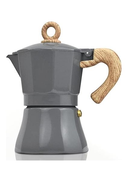 300 ml Taşınabilir Espresso Cezve Su Isıtıcısı Ev Mutfak Alüminyum Pot Filtre Pot Moka Pot Set Kahve Gereçleri | Kahve Kapları(Yurt Dışından)