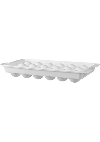 Buz Küpü Tepsi Topu Maker Büyük Silikon Kalıp Dıy 26 cm * 12 cm * 3.2 cm Boyutu Yuvarlak Kalıp Yüksek Kalite Beyaz Kalıp |(Yurt Dışından)