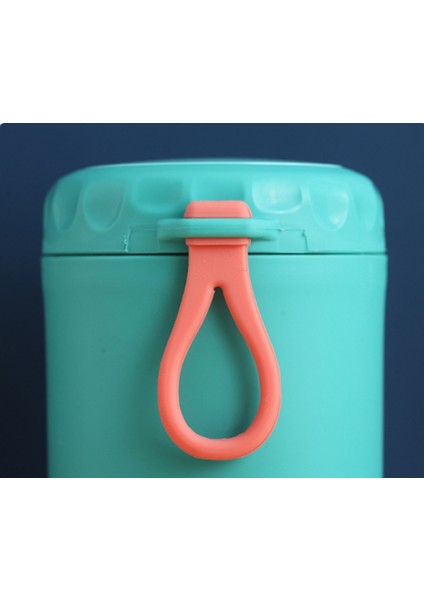 430 ml Paslanmaz Çelik Iç Gıda Yalıtım Tankı Mühürlü Çorba Fincanı Yulaf Ezmesi Fincan Öğle Yemeği Kutusu Yalıtım Konteyner | Öğle Yemeği Kutuları (Yeşil)(Yurt Dışından)