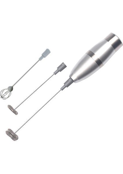 Şarj Edilebilir 19000RPM Elektrikli Çırpıcı - Gümüş (Yurt Dışından)