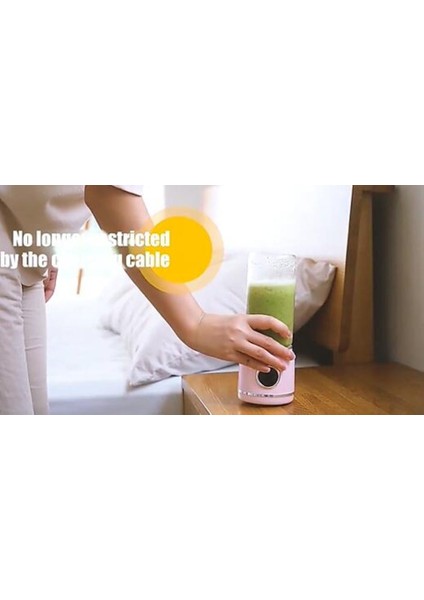 Taşınabilir Blenders 304 Paslanmaz Çelik Altı Yaprak Bıçak Devrimi Dakikada USB Elektrikli Blender(Yurt Dışından)