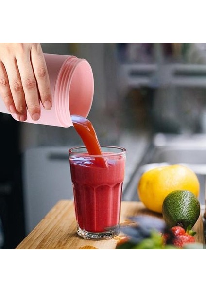 1 Adet Elektrikli Meyve Sıkacağı Blender Taşınabilir El USB Kişisel Gıda Süt Smoothie Maker Mikser Kupası(Yurt Dışından)