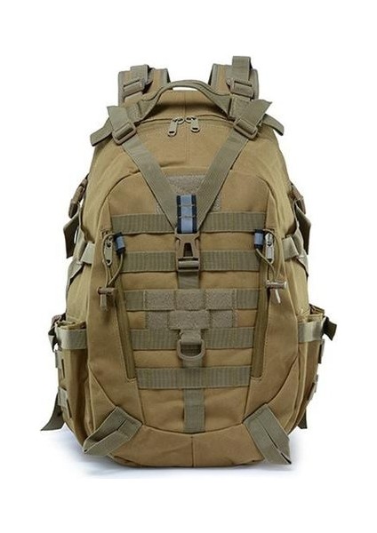 40L Kamp Sırt Çantası Askeri Çanta Erkekler Seyahat Çantaları Taktik Ordu Molle Tırmanma Sırt Çantası Hiking Açık Asıl Çanta Yürüyüşü(Yurt Dışından)