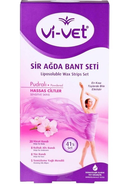 Vivet Sir Ağda Bandı Pudralı 41'li