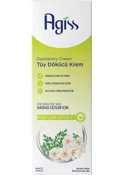 s Tüy Dökücü Krem Hassas 100 ml