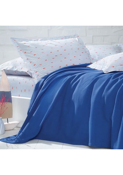 Bedding Portan Çift Kişilik Pike Takımı - Saks