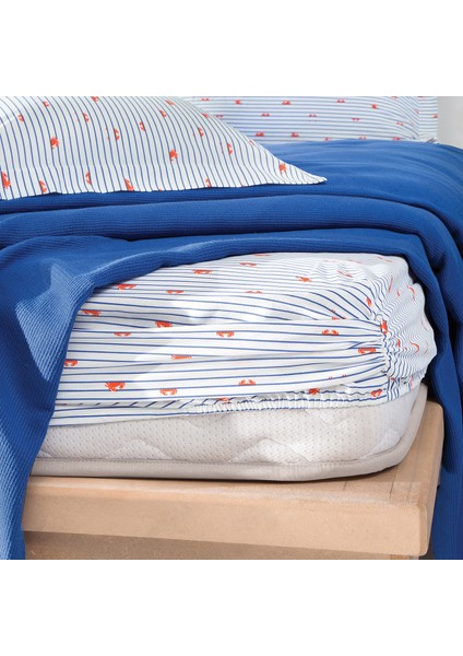 Bedding Portan Çift Kişilik Pike Takımı - Saks