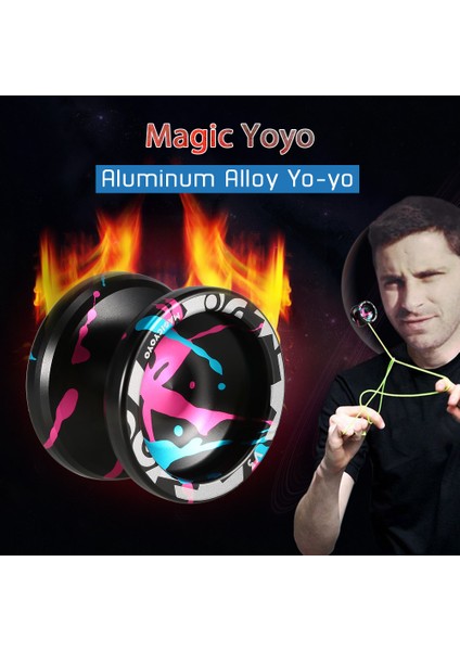 V3 Yüksek Hızlı Alüminyum Yoyo - Çok Renkli (Yurt Dışından)