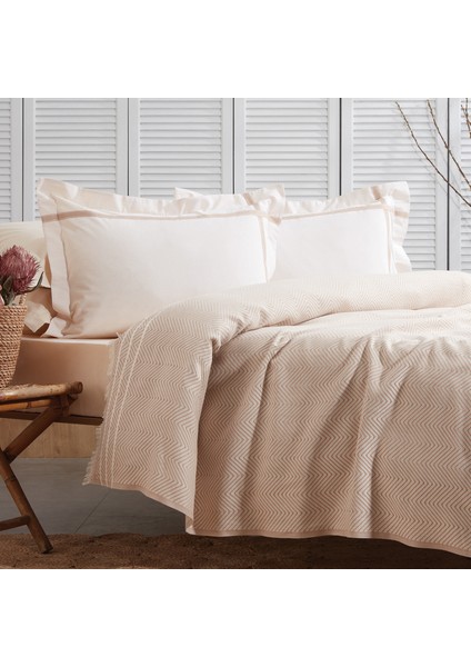 Bedding Colin Tek Kişilik Pike Takımı - Bej modelleri