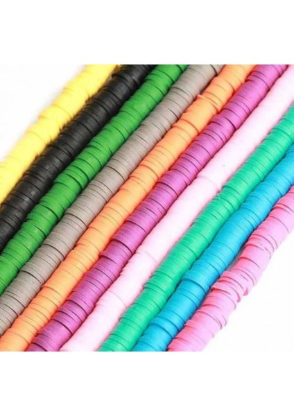 10 Renk Fimo Boncuk Takı Malzemeleri Fimo