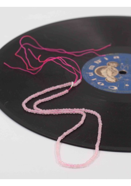 Pembe Kuvars Dizi 2*2 mm Kare Kesim