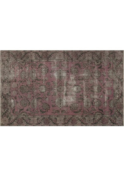 El Dokuma Vintage Eskitme Halı %100 Yün 167 x 275CM 8760