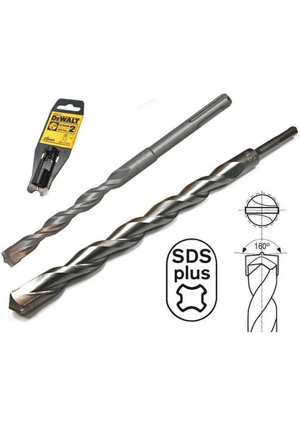 DT9573 Sds-Plus M.ucu 15X160 mm