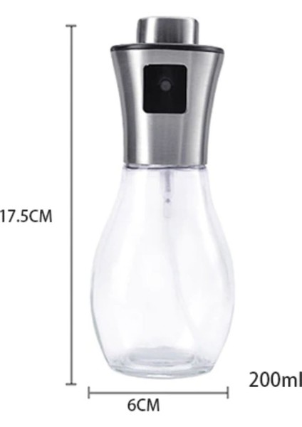 Buffer® Çok Amaçlı Spreyli Sızdırmaz Cam Şişe Yağdanlık Limon Sirke Sos Püskürtücü Dağıtıcı Sprey