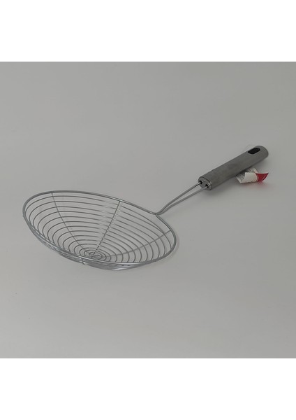 30-15 cm Kancalı Kevgir Süzgeç Kızartma Maşası Süzgeç Metal Saplı Yağ Kevgiri modelleri