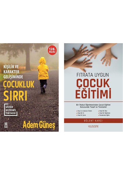 Çocukluk Sırrı - Fıtrata Uygun Çocuk Eğitimi 2 Kitap Set