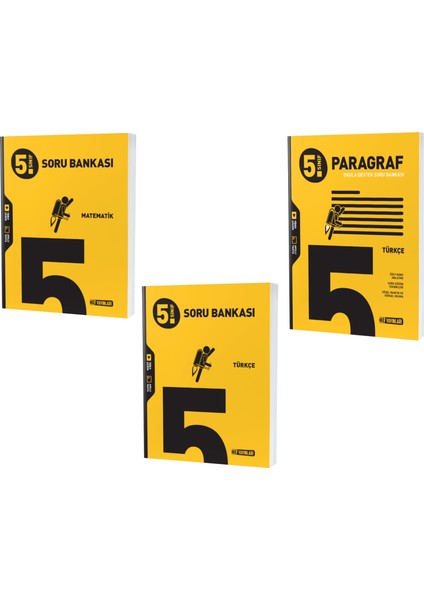 2023 5. Sınıf Matematik - Türkçe - Paragraf Soru Seti 3 Kitap fiyatları