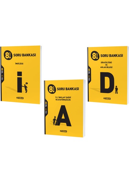 LGS 2023 8. Sınıf Inkılap Tarihi - Ingilizce - Din Soru Seti 3 Kitap fiyatları