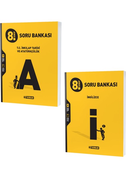 LGS 2023 8. Sınıf Inkılap Tarihi - Ingilizce Soru Bankası Seti 2 Kitap
