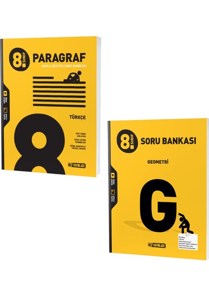 LGS 2023 8. Sınıf Paragraf - Geometri Soru Bankası 2 Kitap