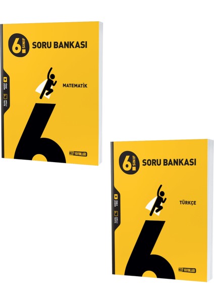 2023 6. Sınıf Matematik - Türkçe Soru Seti 2 Kitap