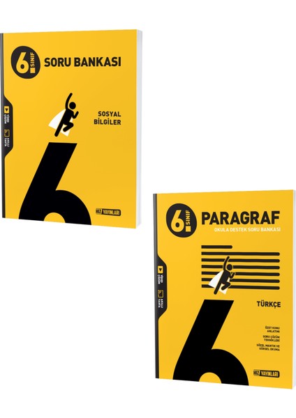 2023 6. Sınıf Paragraf - Sosyal Bilgiler Soru Seti 2 Kitap fiyatları