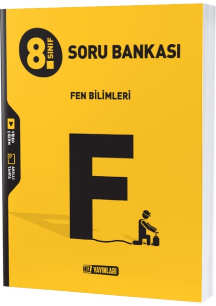 Hız Yayınları LGS 2023 8. Sınıf Fen Bilimleri Soru Bankası