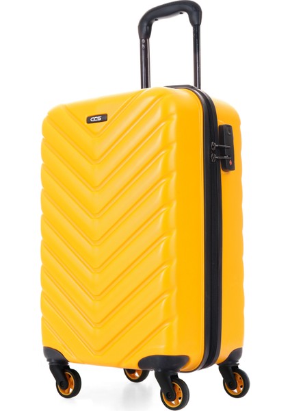 Sarı 5175 Abs Büyük Boy Valiz