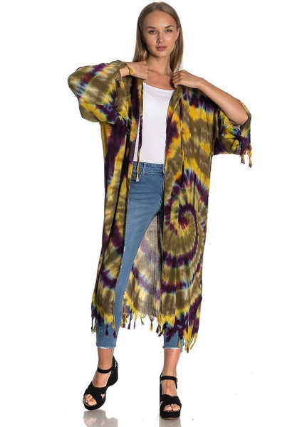 Geleneksel El Baskısı Kimono fiyatları
