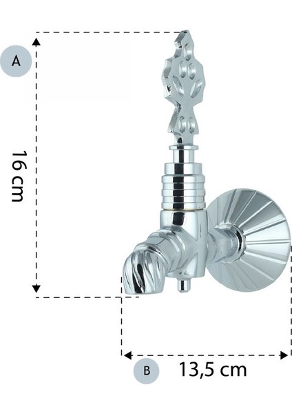 LPD İkili Burmalı Antik Osmanlı Musluk modelleri
