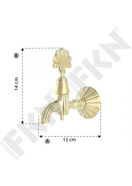 İkili Hamam Taslı Lüx Yonca Sarı Osmanlı Musluk (2 Musluk+1 Hamam Tası) fırsatları