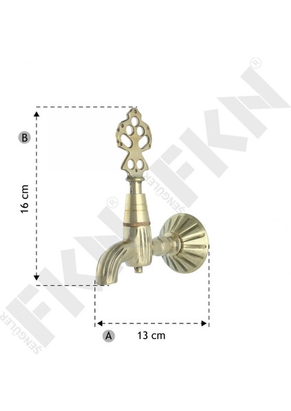 İkili Hamam Taslı Sarı Osmanlı Musluk (2 Musluk+1 Hamam Tası) fırsatları