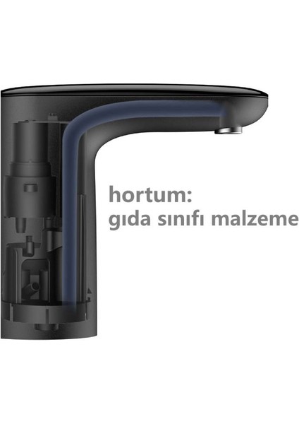 Mini Su Pompası Su Sebili Su Pompası USB Elektrikli Su Pompası Mini Su Pompası Şişelenmiş Su Elektrikli Pompa(Yurt Dışından)