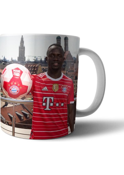 Sadio Mane - Bayern Münih Kupa Bardak Model 3