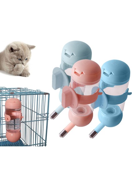 500ML Pet Su Sebili Pet Asılı Su Sebili Pet Kafes Su Şişesi Su Şişesi Pet Kaldırma Su Sebili Pet Malzemeleri (Yurt Dışından)