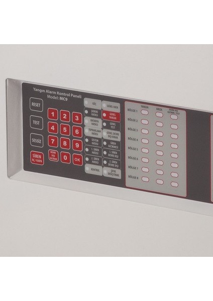 4 Zone Konvansiyonel Yangın Alarm Paneli